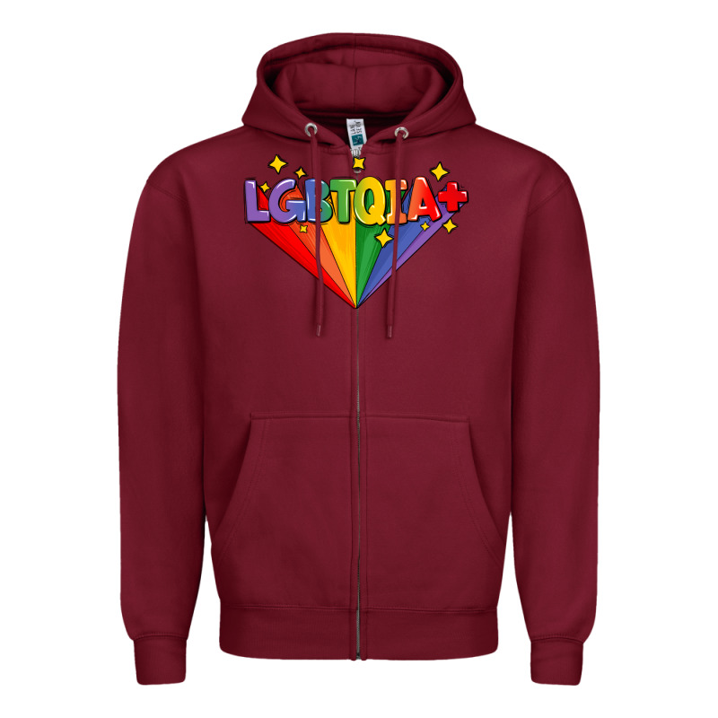 Lgbtqıa  Pride Week Zipper Hoodie by AdoDesignShop | Teevron