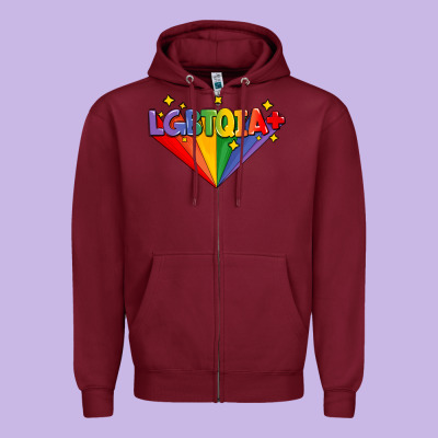 Lgbtqıa  Pride Week Zipper Hoodie Designed By Adodesignshop