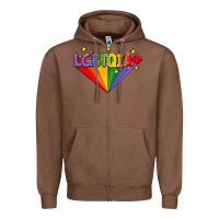 Chestnut lgbtqıa  pride week Zipper Hoodie - AdoDesignShop
