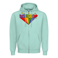 Seafoam lgbtqıa  pride week Zipper Hoodie - AdoDesignShop