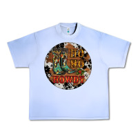 Grape Ice Christmas Cowboy Boots Urban Heavy Tee - RanaPortraitStore