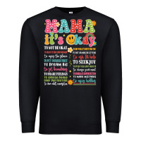 Black mama its okay Premium Sweatshirt - JahusDesignShop