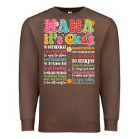 Chestnut mama its okay Premium Sweatshirt - JahusDesignShop