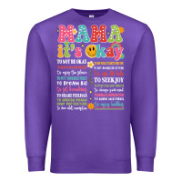 Purple mama its okay Premium Sweatshirt - JahusDesignShop
