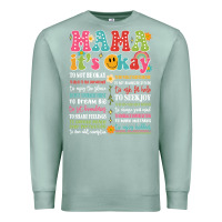 Seafoam mama its okay Premium Sweatshirt - JahusDesignShop