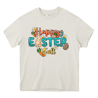 Happy Easter Y'all Easter Day Heavy Core Tee | Teevron