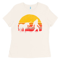 Bone sasquatch and unicorn vintage Ladies Tee - artisFamous