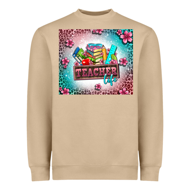 Teacher Life Heavyweight Sweatshirt by AdoDesignShop | Teevron