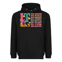 It Is Okay To Heavyweight Hoodie | Teevron