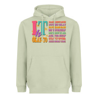 Matcha it is okay to Heavyweight Hoodie - JahusDesignShop