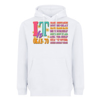 White it is okay to Heavyweight Hoodie - JahusDesignShop