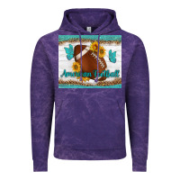 Cloud Purple american football and butterfly mousepad Vintage Hoodie - BundleAndBundleShop