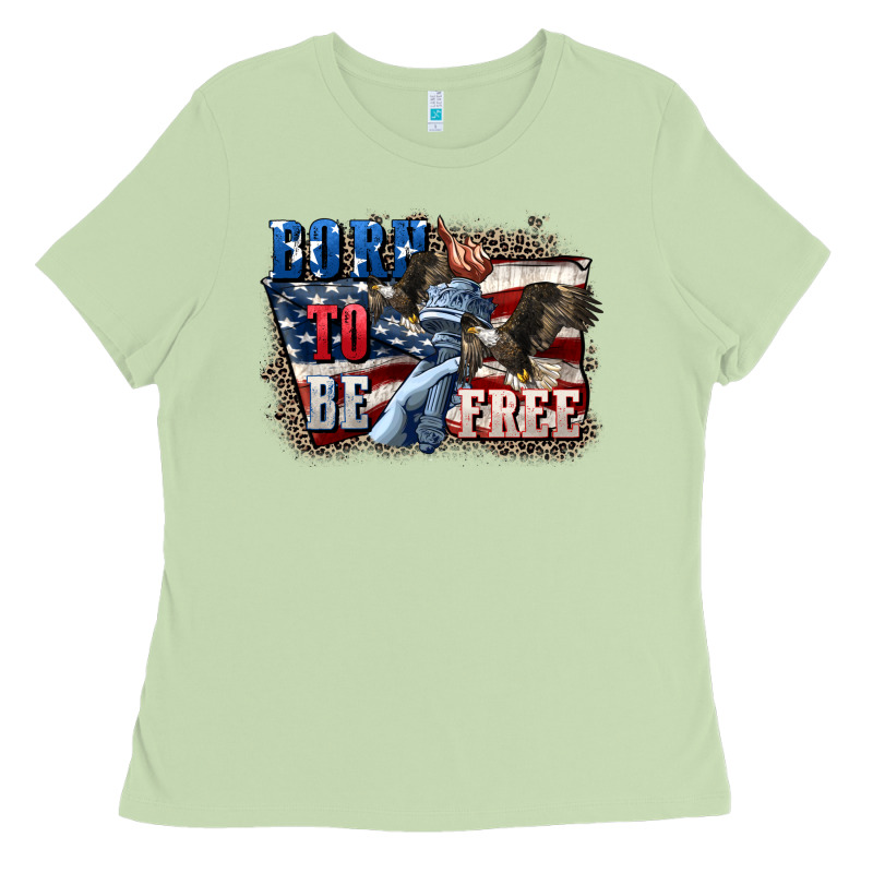 Born To Be Free Ladies Tee by CowGirlArtShop | Teevron