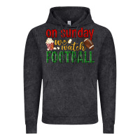 Vintage Black on sunday we watch football Vintage Hoodie - BundleAndBundleShop