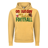 Vintage Mustard on sunday we watch football Vintage Hoodie - BundleAndBundleShop
