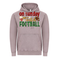 Vintage Zinc on sunday we watch football Vintage Hoodie - BundleAndBundleShop