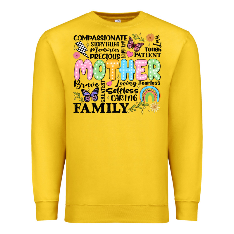 Retro Mother Premium Sweatshirt by JahusDesignShop | Teevron