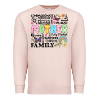 Pale Pink retro mother Premium Sweatshirt - JahusDesignShop