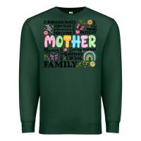 Sports Green retro mother Premium Sweatshirt - JahusDesignShop
