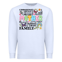White retro mother Premium Sweatshirt - JahusDesignShop
