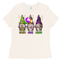 Bone Mardi Gras squad with gnomies Ladies Tee - HowdyJamesFarm