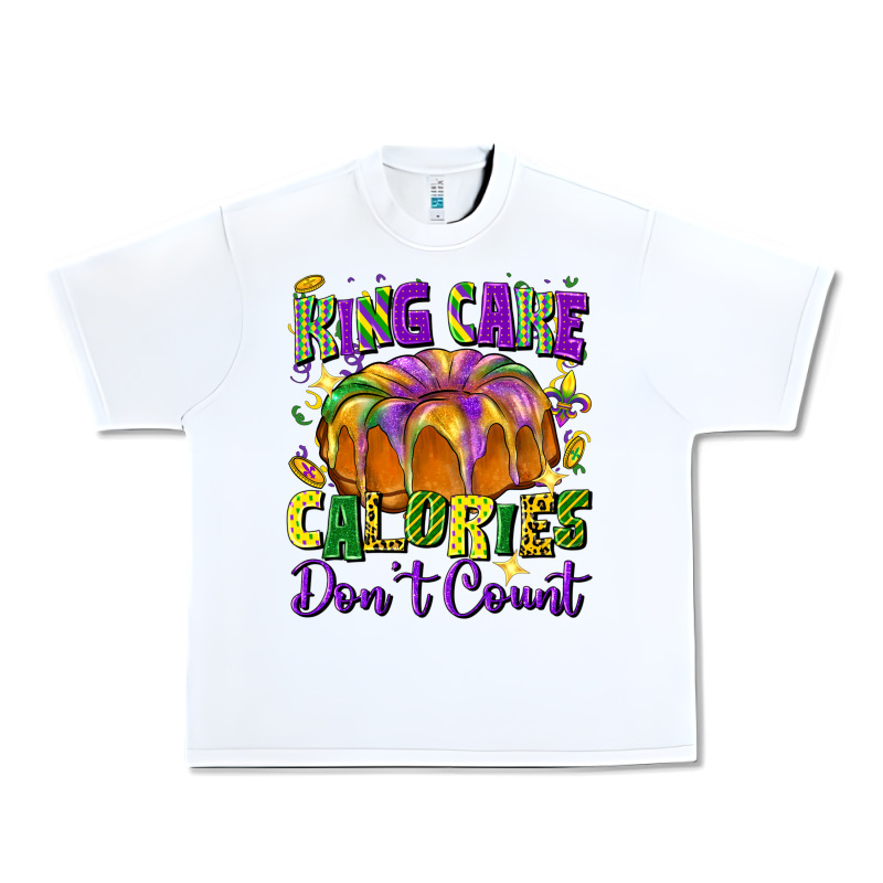 King Cake Calories Don't Count Urban Heavy Tee by FaDigitalArtStudio | Teevron