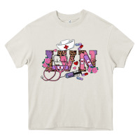 Cream valentines day lvn Heavy Core Tee - RanaPortraitStore