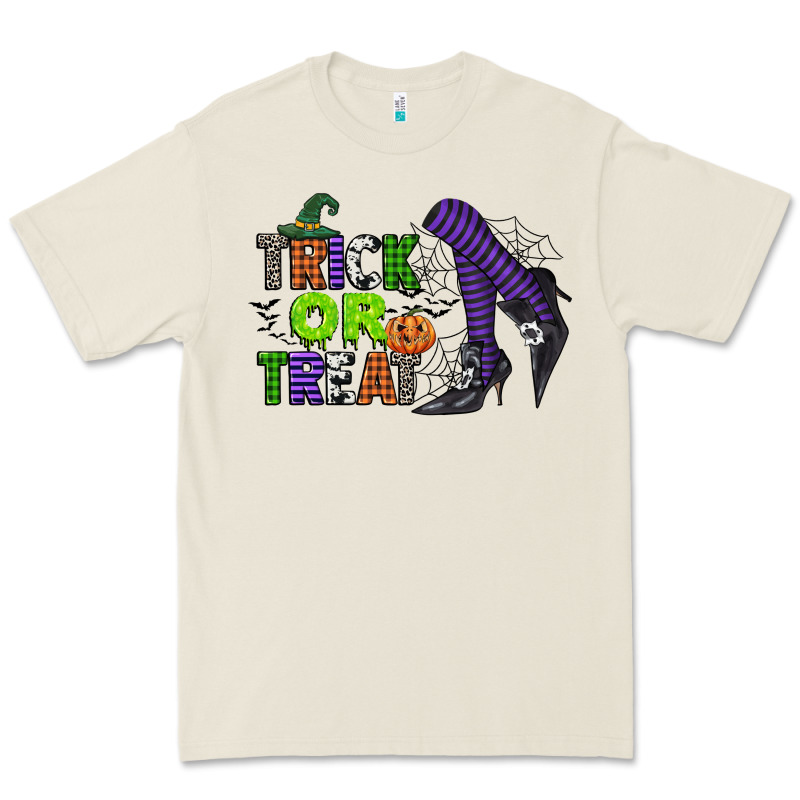 Trick Or Treat Premium Tee by CowGirlArtShop | Teevron