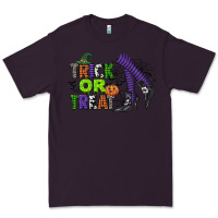 Plum trick or treat Premium Tee - CowGirlArtShop
