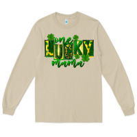 Mushroom one lucky mama st patricks Long Sleeve Tee - FaDigitalArtStudio