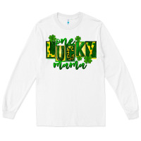 White one lucky mama st patricks Long Sleeve Tee - FaDigitalArtStudio