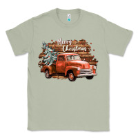 Matcha merry christmas truck Classic Tee - CowGirlArtShop