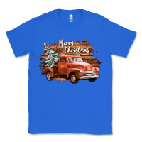True Royal merry christmas truck Classic Tee - CowGirlArtShop