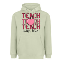 Matcha teach with love Heavyweight Hoodie - JahusDesignShop