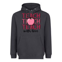 Smoke teach with love Heavyweight Hoodie - JahusDesignShop