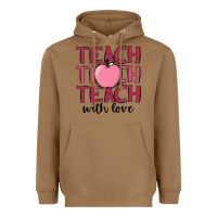 Toasted Coconut teach with love Heavyweight Hoodie - JahusDesignShop