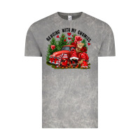 Cloud Rock Valentine's Day hanging with my gnomies Vintage Tee - FaDigitalArtStudio
