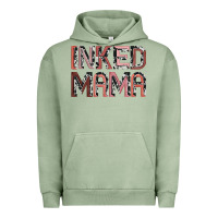 Pigment Oil Green inked mama Urban Hoodie - JahusDesignShop
