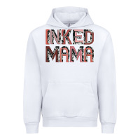 White inked mama Urban Hoodie - JahusDesignShop