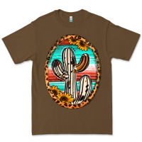 Cacao Western Cactus Premium Tee - Jasminsmagicworld