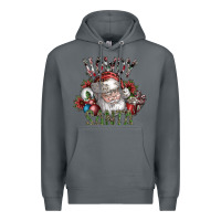 Rock howdy santa Premium Hoodie - SublimationCraftShop