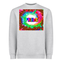 Heather Grey pride Heavyweight Sweatshirt - AdoDesignShop