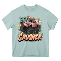Arona Egg crusher Easter truck Easter Day Heavy Core Tee - HowdyJamesFarm