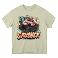 Mossy Egg crusher Easter truck Easter Day Heavy Core Tee - HowdyJamesFarm