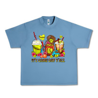 Pebble Blue It's Game Day Y'all Softball Coffee Cups Urban Heavy Tee - FaDigitalArtStudio