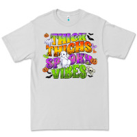 Dove Grey thick thighs and spooky vibes Premium Tee - CowGirlArtShop