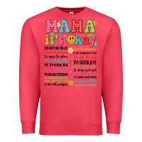 Cardinal mama its okay Premium Sweatshirt - JahusDesignShop