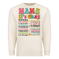 Sandshell mama its okay Premium Sweatshirt - JahusDesignShop