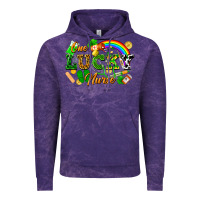 Cloud Purple one lucky nurse Vintage Hoodie - FaDigitalArtStudio