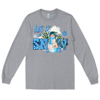 Let It Snow Christmas Long Sleeve Tee | Teevron